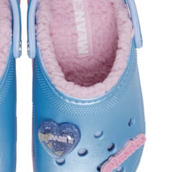 Crocs Mean Girls Platform Blue and Pink Brand New - Picture 2 of 11